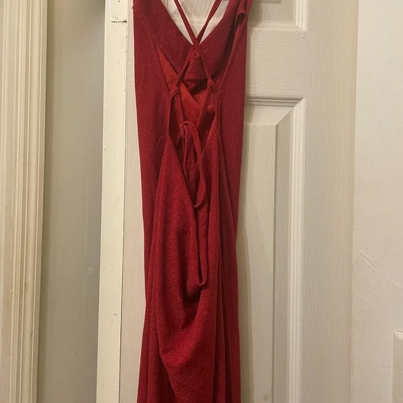 SHEIN high slits glitter maxi dress - Picture 8 of 12